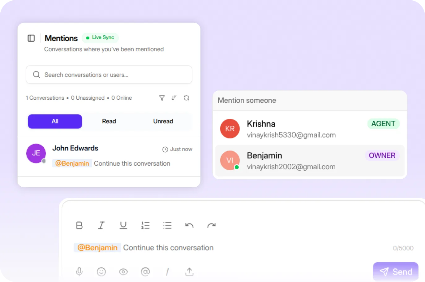 Built for the modern support teams